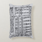 サンジェルマン・デ・プレのカルフール・ド・ロデオン アクセントクッション (正面(垂直))