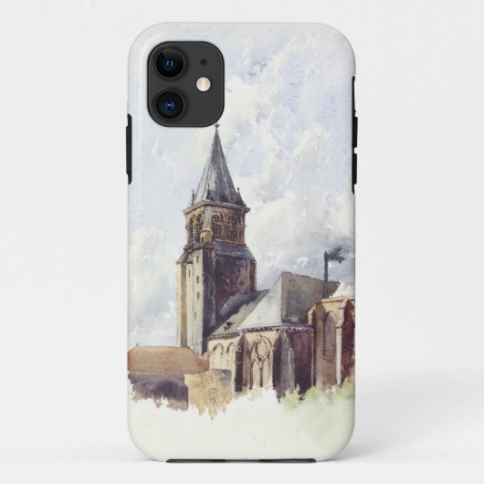 サンジェルマン・デ・プレ教会 パリ Case-Mate iPhoneケース (裏面)