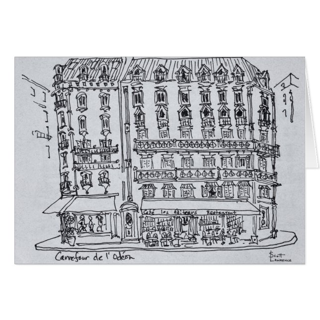 サンジェルマン·デ·プレ·カレフォール·デ·ロデオン (正面横)