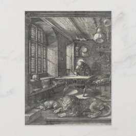 サンジェロームの彼の勉強by Albrecht Durer ポストカード