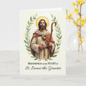 サンジェームス素晴らしザフェストデイリービーリース カード (黄色い花)