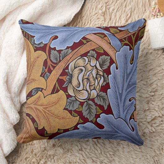サンジェームス,ウィリアム・モリスヴィンテージデザイン クッション (ブランケット)