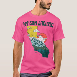 サンジャキンカリフォルニアアウトドア自然山脈 Tシャツ