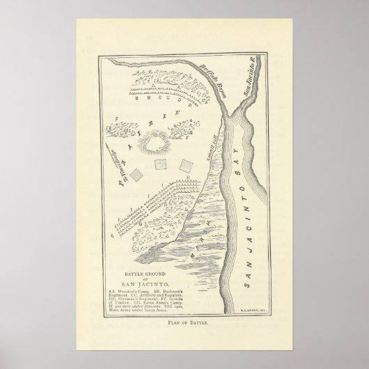 サンジャキントマップの戦い ポスター (正面)