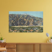 サンジャキント山の天使の見解 キャンバスプリント (インサイチュ (リビング))