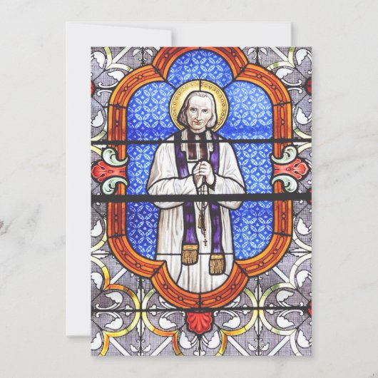 サンジャンバプティステマリビアーニー サンキューカード (正面)