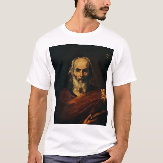 サンジョセフbyジュゼペ・デ・リベーラTシャツ Tシャツ (正面)