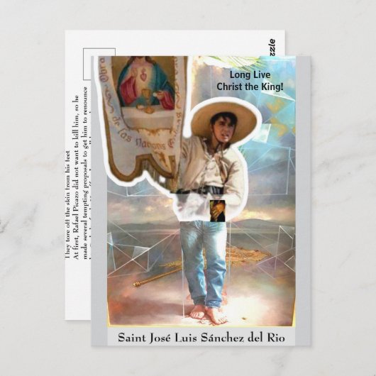 サンジョゼルイスサンチェデルリオカード ポストカード (正面/裏面)