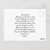 サンジョゼルイスサンチェデルリオカード ポストカード (裏面)