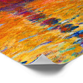 サンジョルジオマッジョーレアットデュスクバイクロード・モネ ポスター (角)