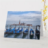 サンジョルジョマッジョアヴェニスイタリア カード (黄色い花)