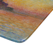 サンジョルジョ・マッジョーレDusk (by Claude Monet) カッティングボード (角)