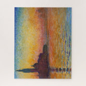 サンジョルジョ・マッジョーレDusk (by Claude Monet) ジグソーパズル (縦)