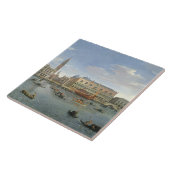 サンジョルジョ、169の島からのベニスの眺め タイル (側面)