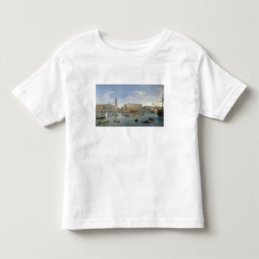 サンジョルジョ、169の島からのベニスの眺め トドラーTシャツ (正面)