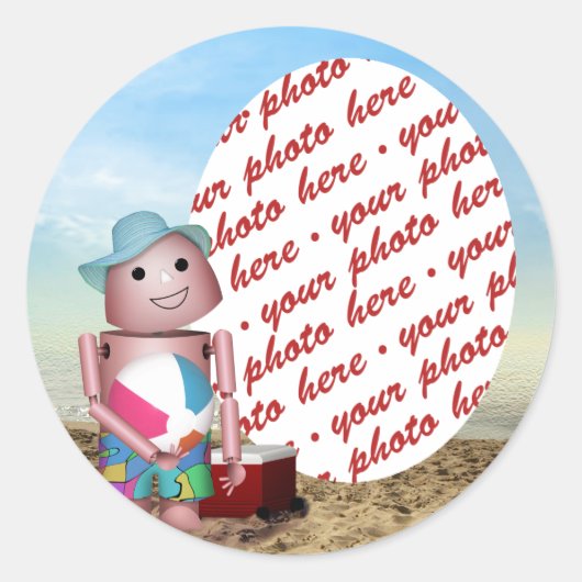 サンスクリー忘れンのロボックス9! ラウンドシール (正面)