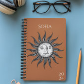 サンスタイリッシュモダン&ムーンテラコッタ プランナー手帳