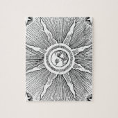 サンスターズアンティークナイトスカイ中世〔占星術の〕十二宮図 ジグソーパズル (縦)