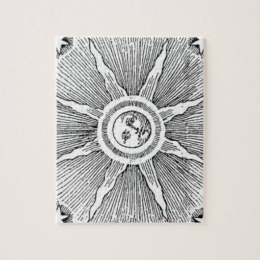 サンスターズアンティークナイトスカイ中世〔占星術の〕十二宮図 ジグソーパズル (縦)