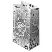 サンスターズアンティークナイトスカイ中世〔占星術の〕十二宮図 スモールペーパーバッグ (正面アングル)