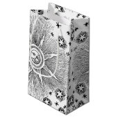 サンスターズアンティークナイトスカイ中世〔占星術の〕十二宮図 スモールペーパーバッグ (裏面アングル)