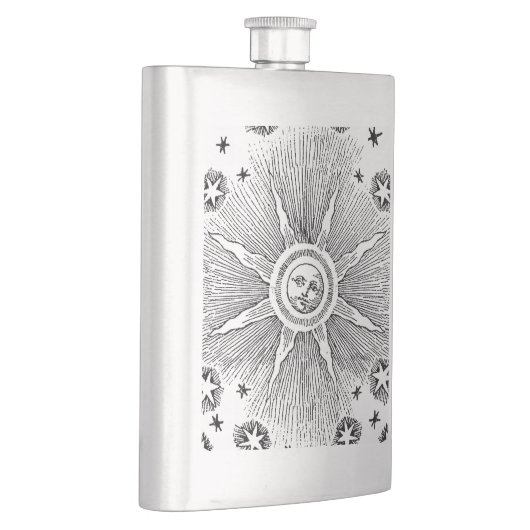 サンスターズアンティークナイトスカイ中世〔占星術の〕十二宮図 フラスク (右)