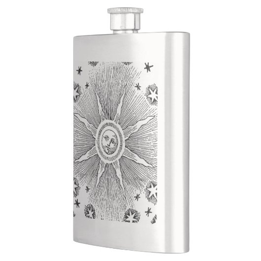 サンスターズアンティークナイトスカイ中世〔占星術の〕十二宮図 フラスク (左)