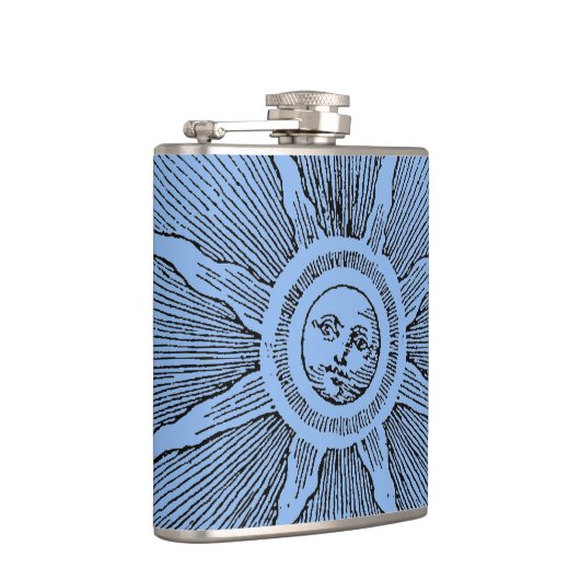 サンスターズアンティークナイトスカイ中世〔占星術の〕十二宮図 フラスク (右)