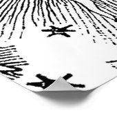 サンスターズアンティークナイトスカイ中世〔占星術の〕十二宮図 ポスター (角)