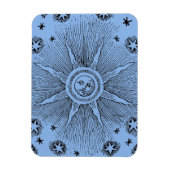 サンスターズアンティークナイトスカイ中世〔占星術の〕十二宮図 マグネット (縦)