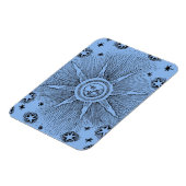 サンスターズアンティークナイトスカイ中世〔占星術の〕十二宮図 マグネット (左側)