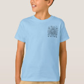 サンスターズアンティークナイトスカイ中世〔占星術の〕十二宮図 Tシャツ (正面)