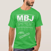 サンスター国際的エアポートMBJ Tシャツ (正面)