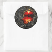 サンステーションメルトステッカー ラウンドシール (バッグ)