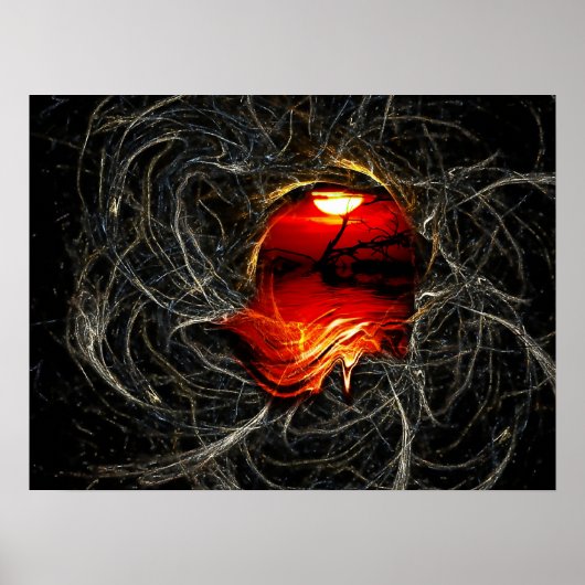 サンステーションレッドサンセットのメルトポスター ポスター (正面)