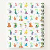 サンストリートセサミストリートパターン描画 ノートブック (裏面)