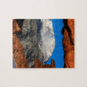 サンストンに囲まれたアメリカの山 ジグソーパズル (横)