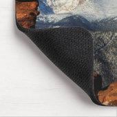 サンストンに囲まれたアメリカの山 マウスパッド (コーナー)