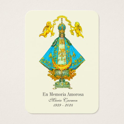 サンスペインのフアン葬儀記念聖母 (正面)