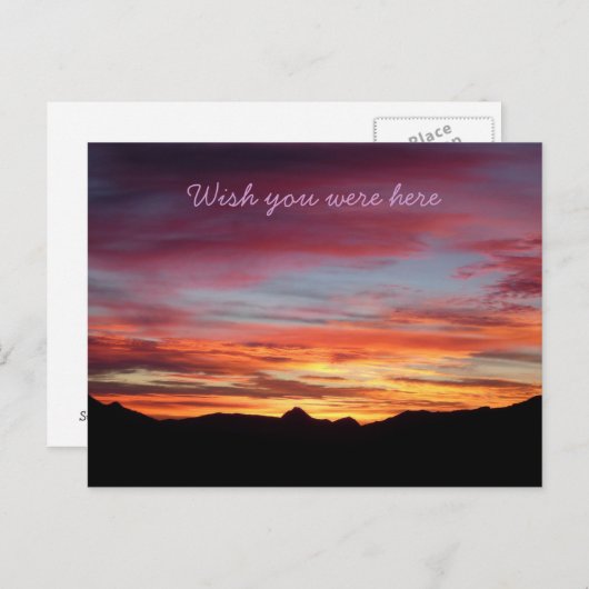 サンスペインのライズのお願いがポストカードに ポストカード (正面/裏面)