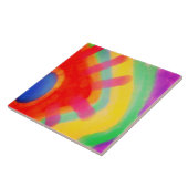 サンスポット抽象芸術デジ絵画タル タイル (側面)