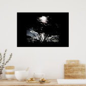 サンスルーツリーズB&W ポスター (キッチン)