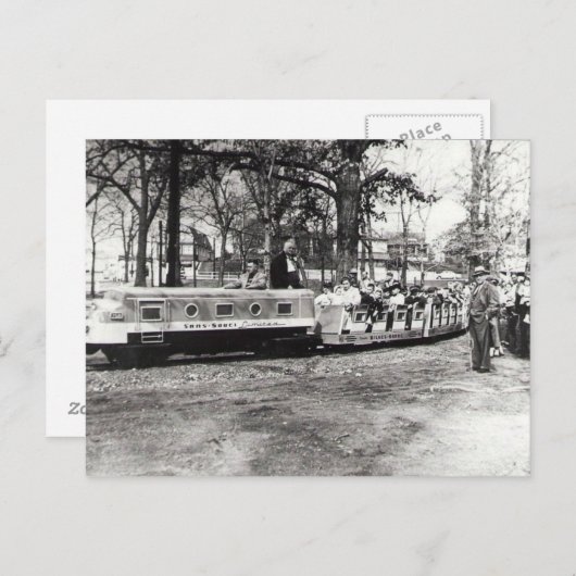 サンスーシーアミューズメントパークハガキ ポストカード (正面/裏面)