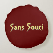 サンスーシーラウンドピロー ラウンドクッション (裏面)