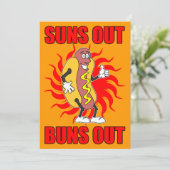 サンズアウトバンアウトホットドッグ招待状 招待状 (スタンド正面)