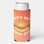 サンズアウトバンズアウトサマーバーベキュー スリム缶クーラー (Seltzer正面)