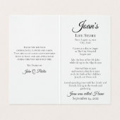 サンズオブオータム葬儀記念祈りの言葉 名刺 (内部フラット)