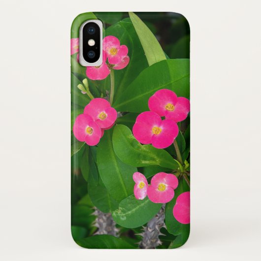 サンズピンクの花の冠 Case-Mate iPhoneケース (裏面)