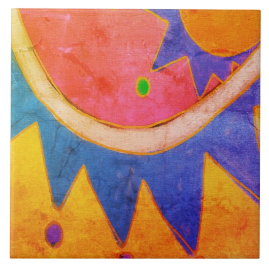 サンズ抽象芸術デジ絵画タル タイル (正面)