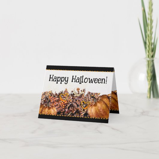 サンズ！サンシャイン!ハッピーハローウィン!:) サンキューカード (正面)